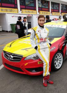 Ms Yeung represents Hong Kong in The Chinese Cup in November 2014 and wins the champion among four female racers.